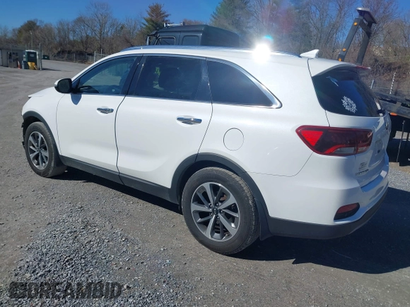 2019 Kia Sorento EX V6 with VIN 5XYPH4A57KG455210, listed as a IAAI auction lot 41520626 with 145,682 mi miles. Bid and sale history available at carsss.com. Image 3.