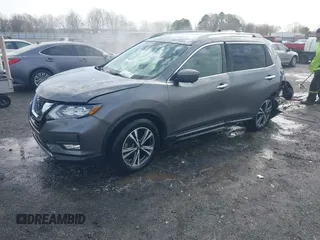 2018 Nissan Rogue SV with VIN 5N1AT2MT1JC825830, listed as a IAAI auction lot 41464716 with 152,346 mi miles and . Bid and sale history available at carsss.com. Image 2.