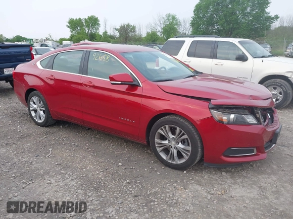 2014 Chevrolet Impala LT z VIN 1G1115SL7EU145650, wystawiony jako IAAI lot #42392658 z przebiegiem 111 953 mil mil oraz . Historia ofert i sprzedaży dostępna na DreamBid. Obrazek 1.