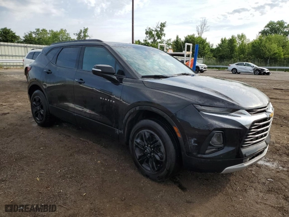 2020 Chevrolet Blazer LT with VIN 3GNKBCR43LS697825, listed as a Copart auction lot 57707434 with 43,489 mi miles and Salvage Title. Bid and sale history available at carsss.com. Image 4.