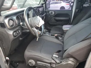 2020 Jeep Wrangler Unlimited Sport S z VIN 1C4HJXDN7LW129496, wystawiony jako Copart lot #51569875 z przebiegiem 124 159 mil mil oraz Szkoda całkowita • Salvage title. Historia ofert i sprzedaży dostępna na DreamBid. Obrazek 7.