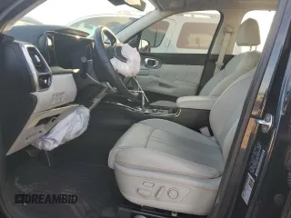 2023 Kia Sorento SX Prestige with VIN KNDRMDLH1P5205778, listed as a Copart auction lot 44644595 with 33,160 mi miles and Salvage title. Bid and sale history available at DreamBid. Image 7.