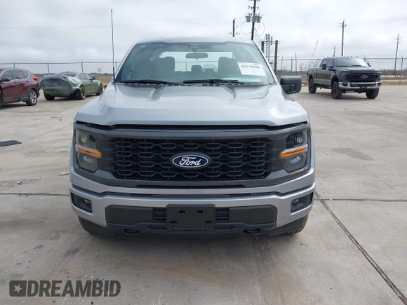 2024 Ford F-150 STX with VIN 1FTFW2L50RKE89481, listed as a IAAI auction lot 41570986 with 2,955 mi miles and . Bid and sale history available at carsss.com. Image 12.