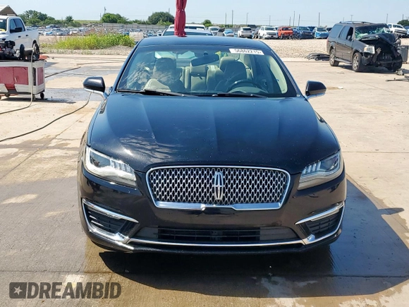2017 Lincoln MKZ Select with VIN 3LN6L5C9XHR617857, listed as a Copart auction lot 56862215 with 129,309 mi miles and Salvage title. Bid and sale history available at DreamBid. Image 5.