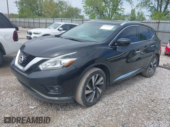 2016 Nissan Murano S z VIN 5N1AZ2MH9GN171490, wystawiony jako IAAI lot #42155605 z przebiegiem 234 183 mil mil oraz . Historia ofert i sprzedaży dostępna na DreamBid. Obrazek 17.