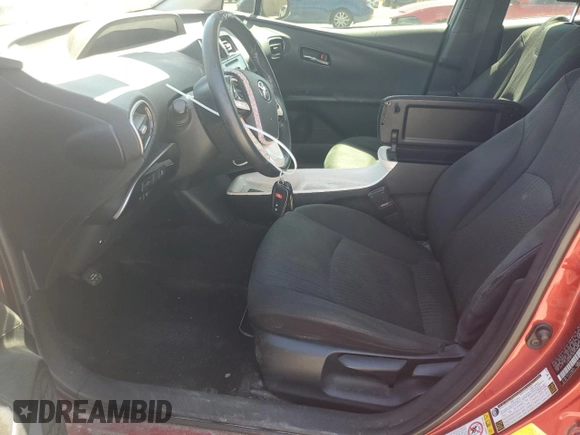 2016 Toyota Prius Four with VIN JTDKARFUXG3516895, listed as a Copart auction lot 50698235 with 301,125 mi miles and Salvage Title. Bid and sale history available at carsss.com. Image 7.