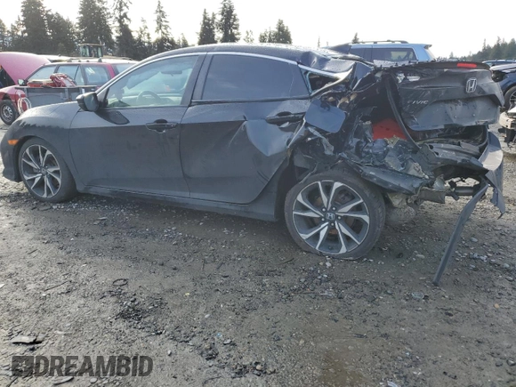 2017 Honda Civic Sedan Si with VIN 2HGFC1E58HH702409, listed as a Copart auction lot 46078665 with 139,226 mi miles and Salvage Title. Bid and sale history available at carsss.com. Image 2.