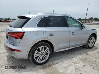 2018 Audi Q5 Premium Plus z VIN WA1BNAFY1J2223421, wystawiony jako Copart lot #59763725 z przebiegiem 42 789 mil mil oraz Czysty tytuł • Clean title. Historia ofert i sprzedaży dostępna na DreamBid. Obrazek 3.