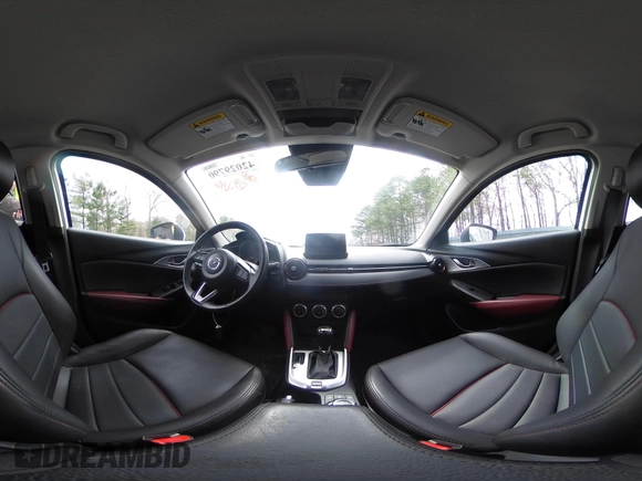 2018 Mazda CX-3 Touring with VIN JM1DKFC71J0315074, listed as a IAAI auction lot 42029790 with 100,268 mi miles. Bid and sale history available at carsss.com. Image 18.