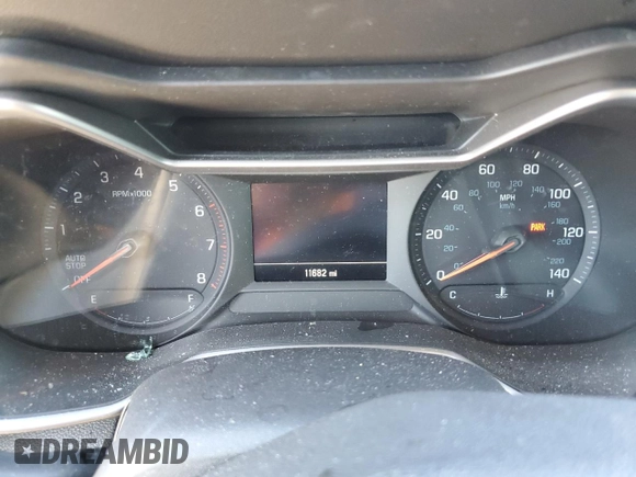 2023 Chevrolet TrailBlazer LS with VIN KL79MMS26PB184857, listed as a Copart auction lot 61842694 with 11,682 mi miles and Salvage Title. Bid and sale history available at DreamBid. Image 9.