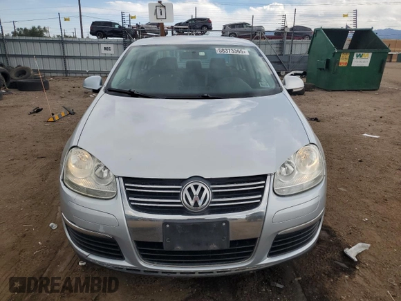 2008 Volkswagen Jetta SE with VIN 3VWRM71K58M184202, listed as a Copart auction lot 58373365 with 150,137 mi miles and Salvage title. Bid and sale history available at DreamBid. Image 5.
