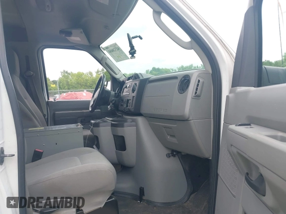 2011 Ford Econoline Cargo Commercial with VIN 1FTNE2ELXBDA18412, listed as a IAAI auction lot 42328684 with 115,484 mi miles and . Bid and sale history available at DreamBid. Image 5.