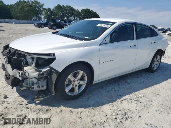 2019 Chevrolet Malibu LS with VIN 1G1ZB5ST8KF184165, listed as a Copart auction lot 61216184 with 131,747 mi miles and Salvage Title. Bid and sale history available at DreamBid. Image 1.