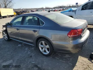 2015 Volkswagen Passat 1.8T Sport with VIN 1VWBT7A30FC023834, listed as a Copart auction lot 48338425 with 82,647 mi miles and Salvage Title. Bid and sale history available at carsss.com. Image 2.