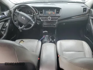 2014 Kia Cadenza Premium with VIN KNALN4D7XE5141114, listed as a Copart auction lot 72999484 with 187,302 mi miles and Salvage Title. Bid and sale history available at carsss.com. Image 8.