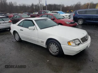 1997 Mercedes-Benz SL-Class with VIN WDBFA67F0VF142517, listed as a Copart auction lot 80819134 with 91,877 mi miles and Non Repairable. Bid and sale history available at carsss.com. Image 4.