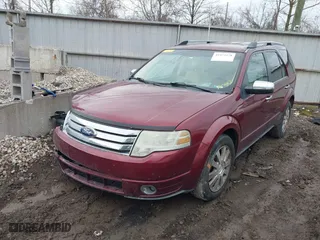 2008 Ford Taurus X Limited with VIN 1FMDK03W58GA36695, listed as a IAAI auction lot 41472278 with 221,213 mi miles. Bid and sale history available at carsss.com. Image 2.