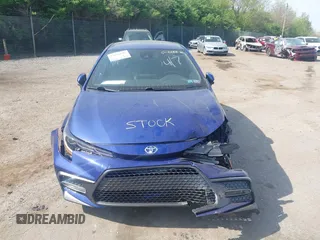 2020 Toyota Corolla SE with VIN JTDS4RCE0LJ017288, listed as a IAAI auction lot 42096008 with 23,129 mi miles and . Bid and sale history available at DreamBid. Image 12.