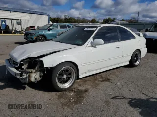 2000 Honda Civic EX with VIN 1HGEJ8241YL019024, listed as a Copart auction lot 75233004 with 159,719 mi miles and Salvage Title. Bid and sale history available at carsss.com. Image 1.