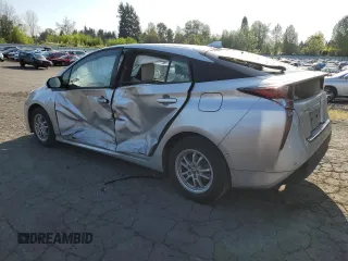 2017 Toyota Prius Two z VIN JTDKARFU0H3036902, wystawiony jako Copart lot #54360505 z przebiegiem 53 077 mil mil oraz Szkody całkowita. Historia ofert i sprzedaży dostępna na DreamBid. Obrazek 2.