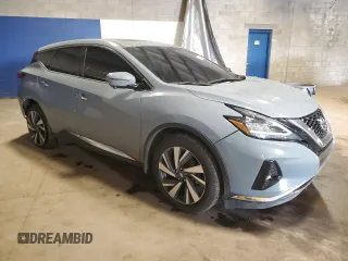 2022 Nissan Murano SL with VIN 5N1AZ2CS1NC106817, listed as a Copart auction lot 59849395 with 32,953 mi miles and Salvage title. Bid and sale history available at DreamBid. Image 4.