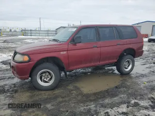 2001 Mitsubishi Montero Sport ES with VIN JA4LS21H81P057122, listed as a Copart auction lot 45893525 with 118,633 mi miles and Salvage Title. Bid and sale history available at carsss.com. Image 1.