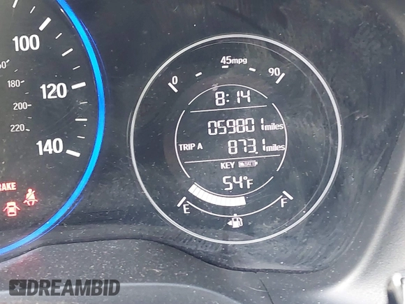 2017 Honda HR-V EX with VIN 3CZRU5H56HM718647, listed as a IAAI auction lot 41773710 with 59,801 mi miles. Bid and sale history available at carsss.com. Image 16.