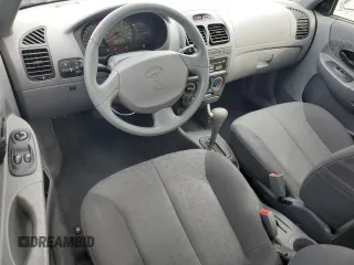 2005 Hyundai Accent GLS with VIN KMHCG35C45U329244, listed as a Copart auction lot 82548424 with 81,191 mi miles and Clean Title. Bid and sale history available at carsss.com. Image 8.