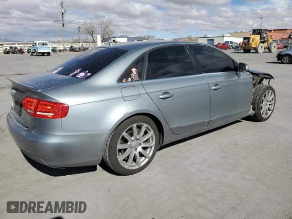 2010 Audi A4 2.0T Premium Plus with VIN WAUHFAFLXAN032044, listed as a Copart auction lot 79078854 with 177,708 mi miles and Salvage Title. Bid and sale history available at carsss.com. Image 3.