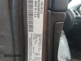 2021 Jeep Grand Cherokee Freedom with VIN 1C4RJFAG4MC506051, listed as a Copart auction lot 55758105 with 95,050 mi miles and Salvage title. Bid and sale history available at DreamBid. Image 13.