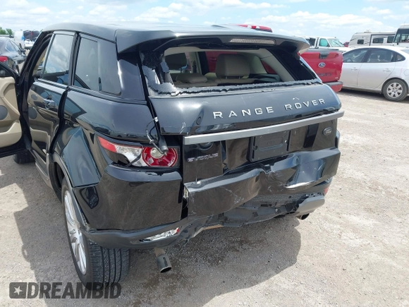 2013 Land Rover Range Rover Evoque Pure Plus with VIN SALVP2BG9DH769412, listed as a IAAI auction lot 42224628 with 111,930 mi miles and . Bid and sale history available at DreamBid. Image 6.