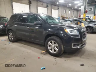 2014 GMC Acadia SLE with VIN 1GKKVPKDXEJ251262, listed as a Copart auction lot 57589015 with 166,000 mi miles and Salvage title. Bid and sale history available at DreamBid. Image 4.