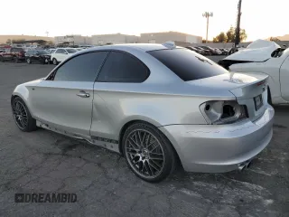 2009 BMW 1 Series 128i with VIN WBAUP73589VK76310, listed as a Copart auction lot 89200345 with 85,533 mi miles and Salvage Title. Bid and sale history available at carsss.com. Image 2.