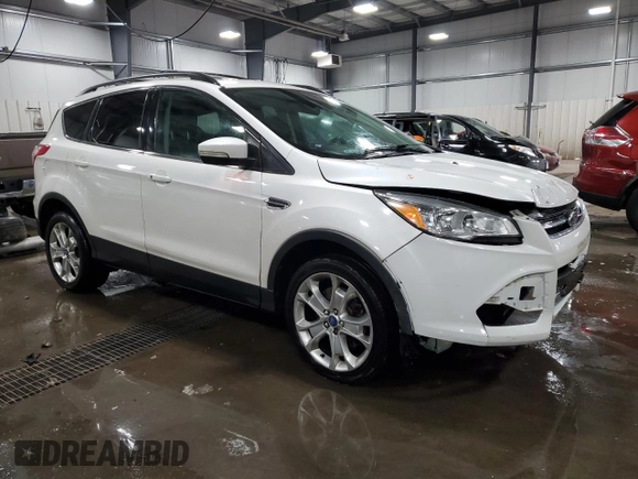 2013 Ford Escape SEL with VIN 1FMCU9HX5DUB88516, listed as a Copart auction lot 41457275 with 94,637 mi miles and Salvage Title. Bid and sale history available at carsss.com. Image 4.
