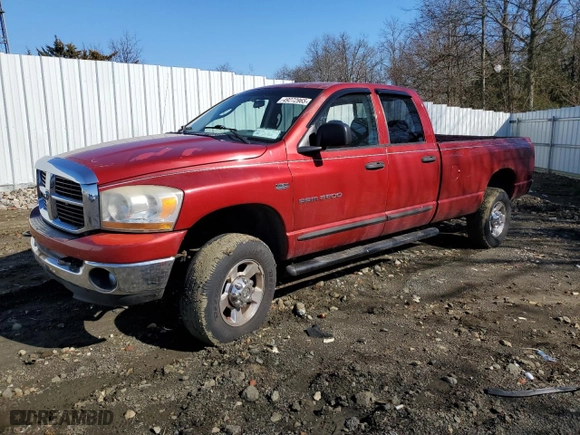2006 Dodge Ram 2500 SLT with VIN 3D7KS28D16G138467, listed as a Copart auction lot 49272965 with NaN miles and Clean Title. Bid and sale history available at carsss.com. Image 1.