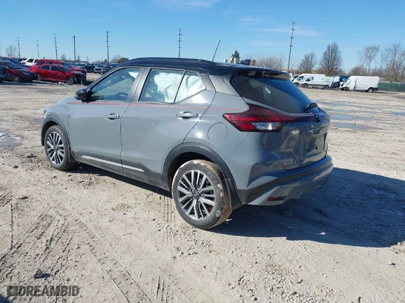 2023 Nissan Kicks SR with VIN 3N1CP5DVXPL520900, listed as a IAAI auction lot 41587131 with 23,130 mi miles. Bid and sale history available at carsss.com. Image 3.