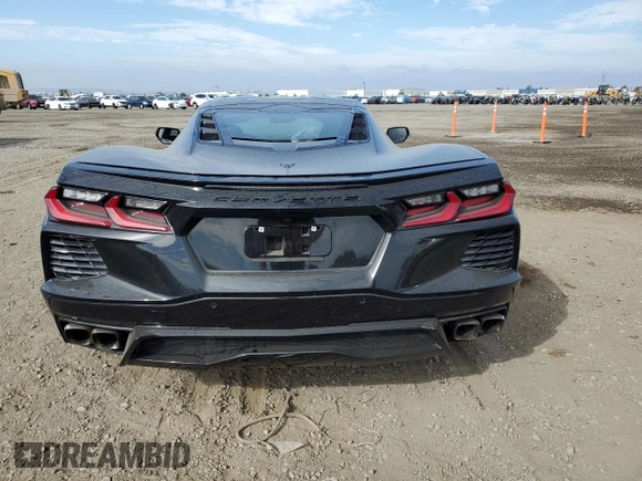 2021 Chevrolet Corvette 1LT with VIN 1G1YA2D48M5109333, listed as a Copart auction lot 63308583 with 9,963 mi miles. Bid and sale history available at carsss.com. Image 6.