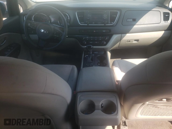 2016 Kia Sedona LX with VIN KNDMB5C10G6131899, listed as a Copart auction lot 66399864 with 121,993 mi miles and Salvage Title. Bid and sale history available at carsss.com. Image 8.