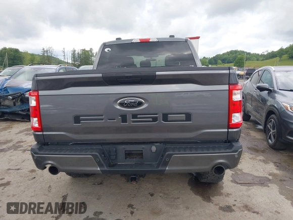 2023 Ford F-150 XL with VIN 1FTFW1E58PFA85521, listed as a IAAI auction lot 42334349 with 39,356 mi miles and . Bid and sale history available at DreamBid. Image 17.