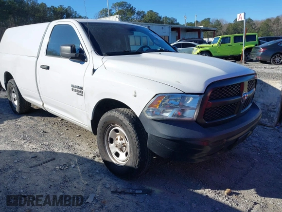2019 Ram 1500 Classic Tradesman with VIN 3C6JR6DG0KG512237, listed as a IAAI auction lot 41366260 with 212,900 mi miles. Bid and sale history available at carsss.com. Image 1.