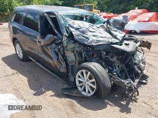 2020 Dodge Durango Pursuit with VIN 1C4RDJFG8LC443280, listed as a IAAI auction lot 42394332 with Not provided miles and . Bid and sale history available at DreamBid. Image 1.