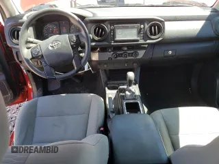 2018 Toyota Tacoma SR with VIN 5TFAX5GN6JX123910, listed as a Copart auction lot 55942755 with 76,043 mi miles and Salvage title. Bid and sale history available at DreamBid. Image 8.