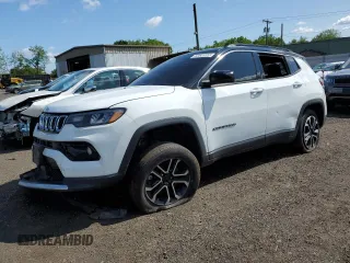 2023 Jeep Compass Limited z VIN 3C4NJDCN7PT567191, wystawiony jako Copart lot #59230555 z przebiegiem 46 745 mil mil oraz Czysty tytuł • Clean title. Historia ofert i sprzedaży dostępna na DreamBid. Obrazek 1.