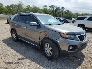 2012 Kia Sorento LX with VIN 5XYKT4A20CG200897, listed as a Copart auction lot 50878175 with 120,145 mi miles and Salvage Title. Bid and sale history available at carsss.com. Image 4.
