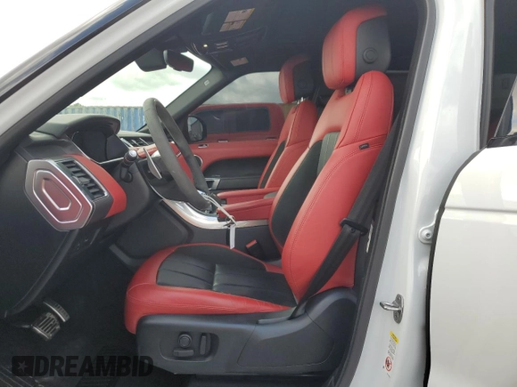 2022 Land Rover Range Rover Sport HST with VIN SALWS2RU8NA233592, listed as a Copart auction lot 52373495 with 52,897 mi miles and Salvage title. Bid and sale history available at DreamBid. Image 7.