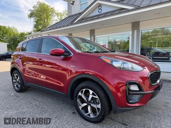 2021 Kia Sportage LX z VIN KNDPMCAC0M7906613, wystawiony jako Copart lot #59042605 z przebiegiem 183 811 mil mil oraz Czysty tytuł • Clean title. Historia ofert i sprzedaży dostępna na DreamBid. Obrazek 1.