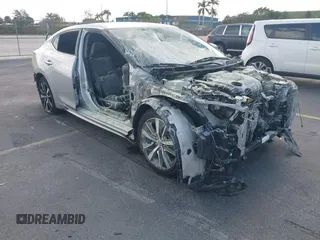 2021 Nissan Maxima SV with VIN 1N4AA6CV3MC506170, listed as a IAAI auction lot 41513574 with Not Provided miles and . Bid and sale history available at DreamBid. Image 6.