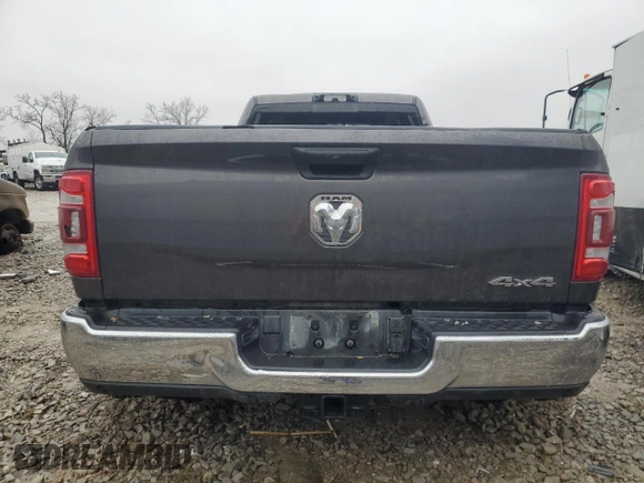 2023 Ram 3500 Tradesman with VIN 3C63RRGL8PG533380, listed as a Copart auction lot 44143105 with 0 mi miles and Salvage Title. Bid and sale history available at carsss.com. Image 6.