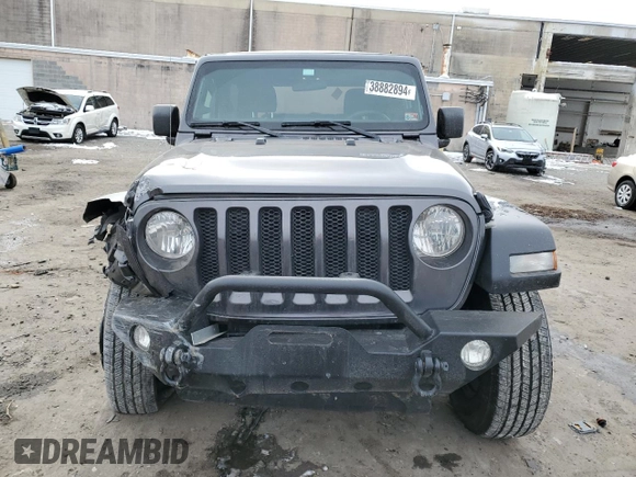2022 Jeep Wrangler Sport with VIN 1C4HJXAG3NW273779, listed as a Copart auction lot 38882894 with 32,206 mi miles and . Bid and sale history available at DreamBid. Image 5.