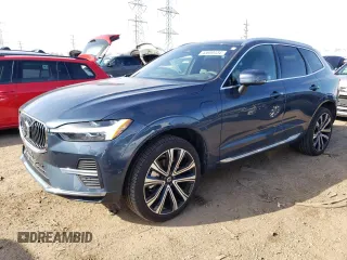 2023 Volvo XC60 Recharge Plug-In Hybrid Ultimate Bright Theme with VIN YV4H60DA2P1240320, listed as a Copart auction lot 45600434 with 353 mi miles. Bid and sale history available at carsss.com. Image 1.